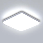 Comely Ceiling Lamp LED Ceiling Light Flat - Kitchen Lamp White 36W Square Hallway Lamp Ceiling Lighting 6500K For Bedroom Garage Basement Balcony