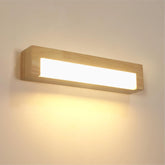 Comely LED Wall Light Indoor, Wood Wall Lamp Indoor 18W 2025LM, Modern LED Wall Lights for Living Room, Bedroom, Hallway, Staircase, Warm White 3000K