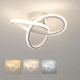 Comely LED Ceiling Lamp Modern Design, 20W 2200LM Ceiling Light White Acrylic, LED Ceiling Lighting 3 Colors 3000K/4500K/6500K Creative Flowers Shape For Bedroom Kitchen Living Room, Dia 25cm