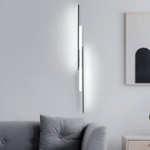 Comely LED Indoor Wall Light, 90cm 24W Black Modern Wall Lamp, Wall Lamp for Bedroom Living Room Stairs, White Light 6500K