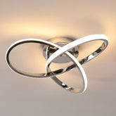 Comely LED Ceiling Light, 38W 4275LM Modern Flower Design, Warm White LED Ceiling Lighting For Bedroom, Living Room, Kitchen, Hallway, 3000K