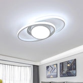 Comely 39W LED-Ceiling Light 6500K 4290LM Round Ceiling Light 38cm Modern LED-Ceiling Light For Living Room, Bedroom, Hallway, Dining Room(White) (Energieeffizienzklasse E)