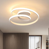 Comely 36W 4000LM Ceiling Light Modern, Creative Spiral Shape Ceiling Lamp, 3000K Warm White Ceiling Light Made Of Aluminum LED Lamp White For Living Room Bedroom Kitchen Hallway