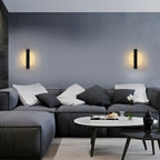 Wall Light - Black Acrylic Frame, Warm Light