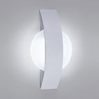 Wall Light - White Acrylic Frame, White Light