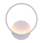 Wall Light - White Aluminium Frame, Warm Light