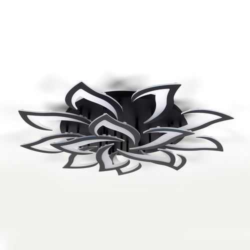 Ceiling Light - Black Acrylic Frame, Tunable and Dimmable