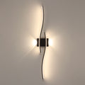 Wandleuchte – Schwarzer Aluminiumrahmen, Naturlicht