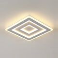Comely Plafonnier LED Carré Moderne, 52W Lampe de Plafond LED, Acrylique Luminaire Plafonnier Intérieur Blanc pour Chambre à Coucher, Salon, Couloir, Lumière Chaude 3000K, 40cm