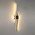 Wandleuchte - Schwarzer Aluminiumrahmen, Warmlicht