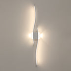 Wandleuchte - Weißer Aluminiumrahmen, Naturlicht