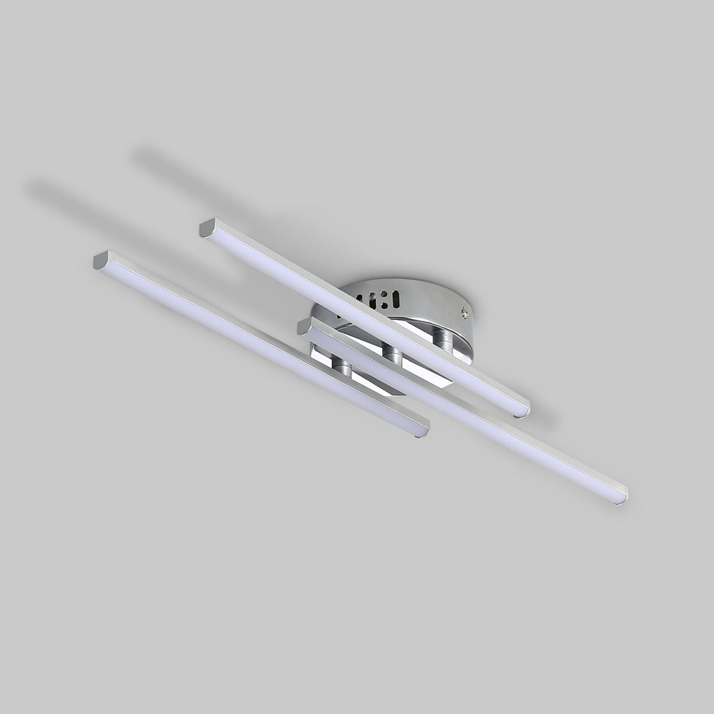 Comely Plafonnier LED, Lampe de Plafond Design Curvé Moderne, 18W 1700LM Luminaire Plafonnier LED pour Salon Chambre Couloir Cuisine Balcon Bureau
