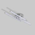 Comely Plafonnier LED, Lampe de Plafond Design Curvé Moderne, 18W 1700LM Luminaire Plafonnier LED pour Salon Chambre Couloir Cuisine Balcon Bureau
