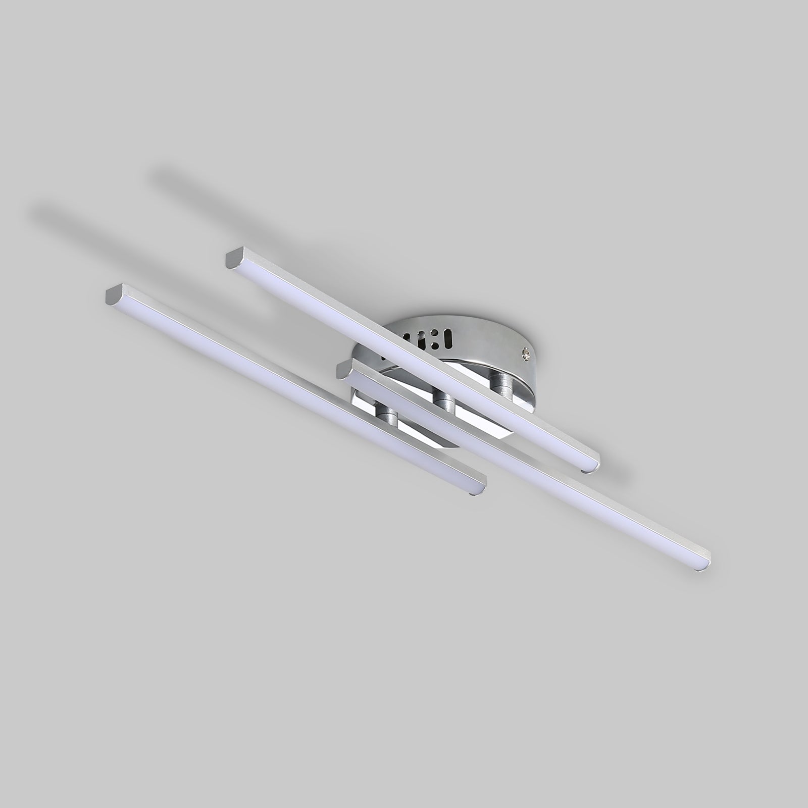 Comely Plafonnier LED, Lampe de Plafond Design Curvé Moderne, 18W 1700LM Luminaire Plafonnier LED pour Salon Chambre Couloir Cuisine Balcon Bureau
