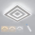 Ceiling Light - White Acrylic Frame, Tunable and Dimmable