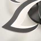 Ceiling Light - Black Acrylic Frame, Tunable and Dimmable