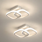 Deckenleuchte – weißer Aluminiumrahmen, Tageslicht