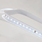 Lustre Moderne LED Comely, Luminaire De Plafond Design Carrés Blancs 60W 6750LM, Lampe De Plafond En Acrylique Pour Salon Chambre Cuisine Salle De Séjour Bureau, Lumière Froide 6500K