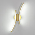 Wall Light - Gold Aluminium Frame, White Light