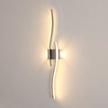 Wandleuchte – Chrom-Aluminiumrahmen, warmes Licht