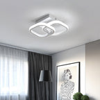 Ceiling Light - White Aluminium Frame, White Light