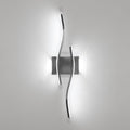 Wandleuchte - Rahmen aus verchromtem Aluminium, weißes Licht