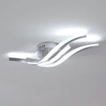 Ceiling Light - Silver Aluminium Frame, White Light