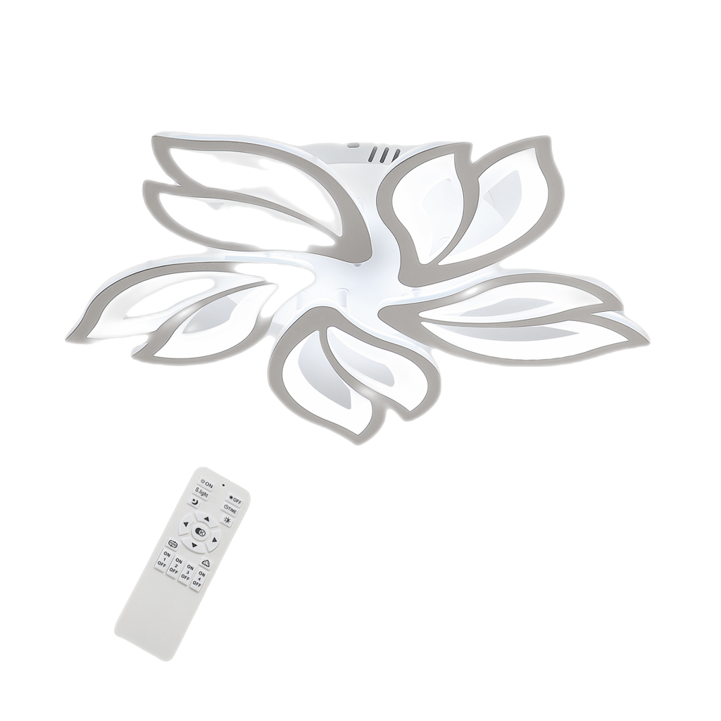 Ceiling Light - White Acrylic Frame, Tunable and Dimmable
