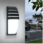 Wall Light - Black Aluminium Frame, White Light