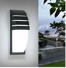 Wall Light - Black Aluminium Frame, White Light