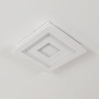 Comely Plafonnier LED Carré Moderne, 36W 28cm Lampe de Plafond LED, Blanc Luminaire Plafonnier Intérieur pour Chambre à Coucher, Salon, Couloir, Lumière Blanche Froide 6500K