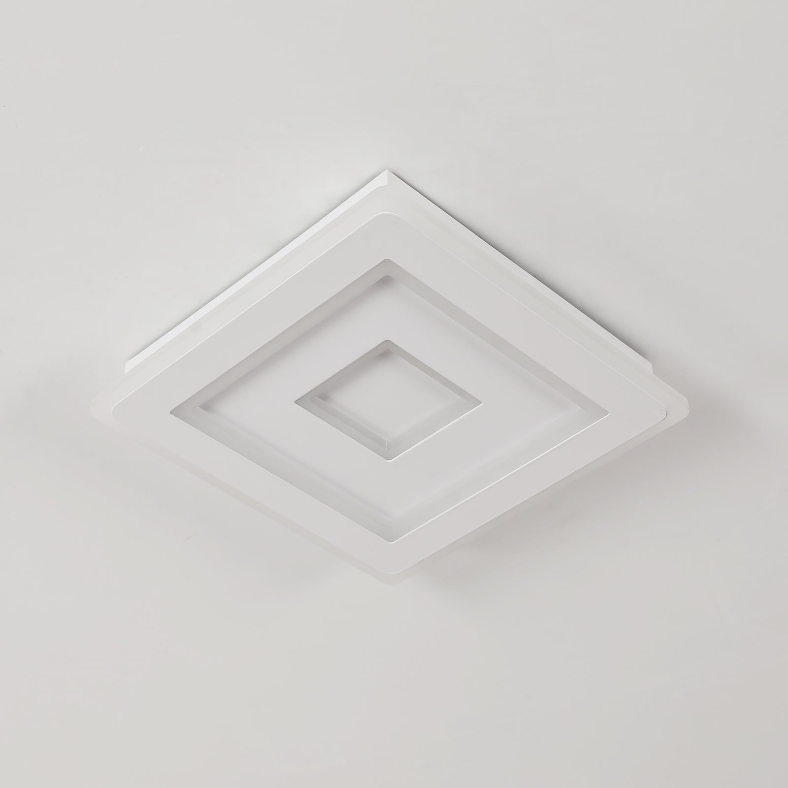 Comely Plafonnier LED Carré Moderne, 36W 28cm Lampe de Plafond LED, Blanc Luminaire Plafonnier Intérieur pour Chambre à Coucher, Salon, Couloir, Lumière Blanche Froide 6500K