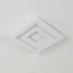 Ceiling Light - White Acrylic Frame, White Light