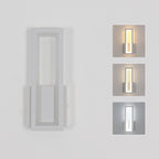 Wandleuchte – weißer Acrylrahmen, Tunable