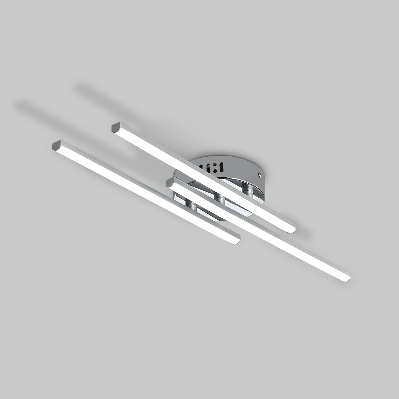 Comely Plafonnier LED, Lampe de Plafond Design Curvé Moderne, 18W 1700LM Luminaire Plafonnier LED pour Salon Chambre Couloir Cuisine Balcon Bureau
