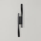 Wall Light - Black Aluminium Frame, Warm Light