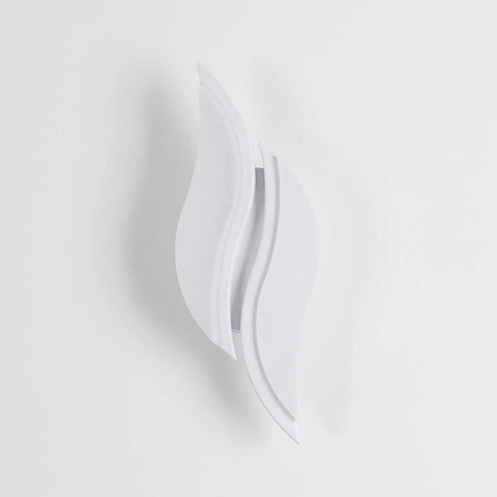 Wall Light - White Acrylic Frame, White Light