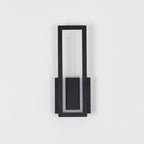 Wall Light - Black Acrylic Frame, Warm Light