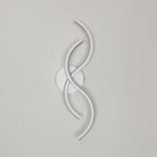 Applique da Parete - Struttura in Alluminio Bianco, Luce Bianca