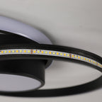 Ceiling Light - Black Metal Frame, Tunable and Dimmable