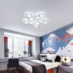Ceiling Light - White Acrylic Frame, Tunable and Dimmable