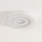Comely Plafonnier LED Rond Moderne, 28W 28cm Lampe de Plafond LED, Blanc Luminaire Plafonnier Intérieur pour Chambre à Coucher, Salon, Couloir, Lumière Chaude 3000K