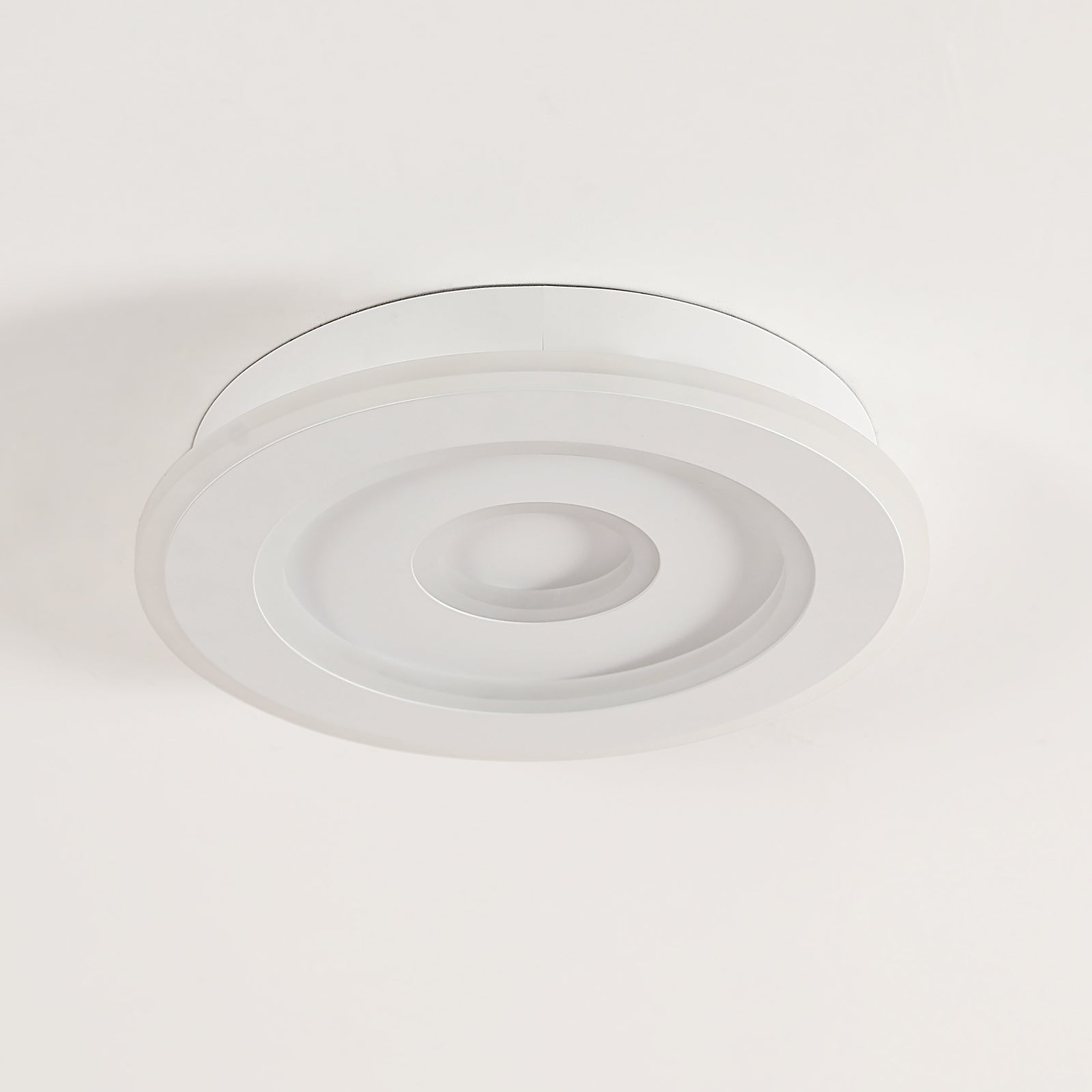Comely Plafonnier LED Rond Moderne, 28W 28cm Lampe de Plafond LED, Blanc Luminaire Plafonnier Intérieur pour Chambre à Coucher, Salon, Couloir, Lumière Chaude 3000K