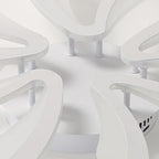 Comely Plafonnier LED Dimmable, Luminaire Plafonnier Salon Télécommande, 48W 5400LM 3000k-6500k Dia 70cm Lampe de Plafond per Chambre Salle à manger, Blanc