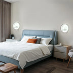 Ring Wall Light - White Aluminium Frame, White Light