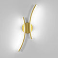 Wall Light - Gold Aluminium Frame, White Light