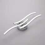 Ceiling Light - Silver Aluminium Frame, Natural Light