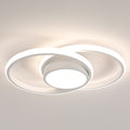 Comely Plafonnier LED, Rond Lampe de plafond 42W, Moderne Luminaire Plafonnier pour Couloir Coucher Salle de Bains Cuisine Salon, Lumière Naturelle 4500K, Longueur 40cm, Blanc