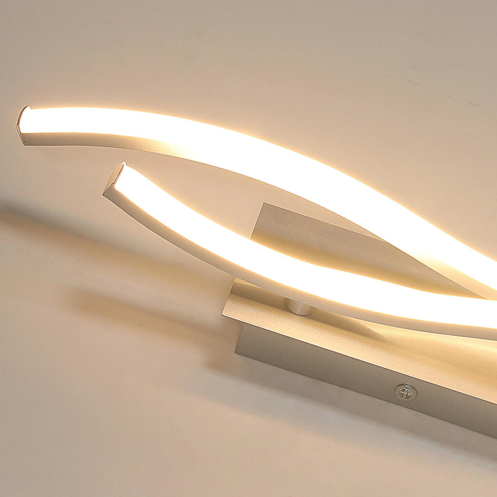 Wall Light - Silver Aluminium Frame, Tunable