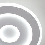 Comely Plafonnier LED Rond Moderne, 28W 28cm Lampe de Plafond LED, Blanc Luminaire Plafonnier Intérieur pour Chambre à Coucher, Salon, Couloir, Lumière Blanche Froide 6500K